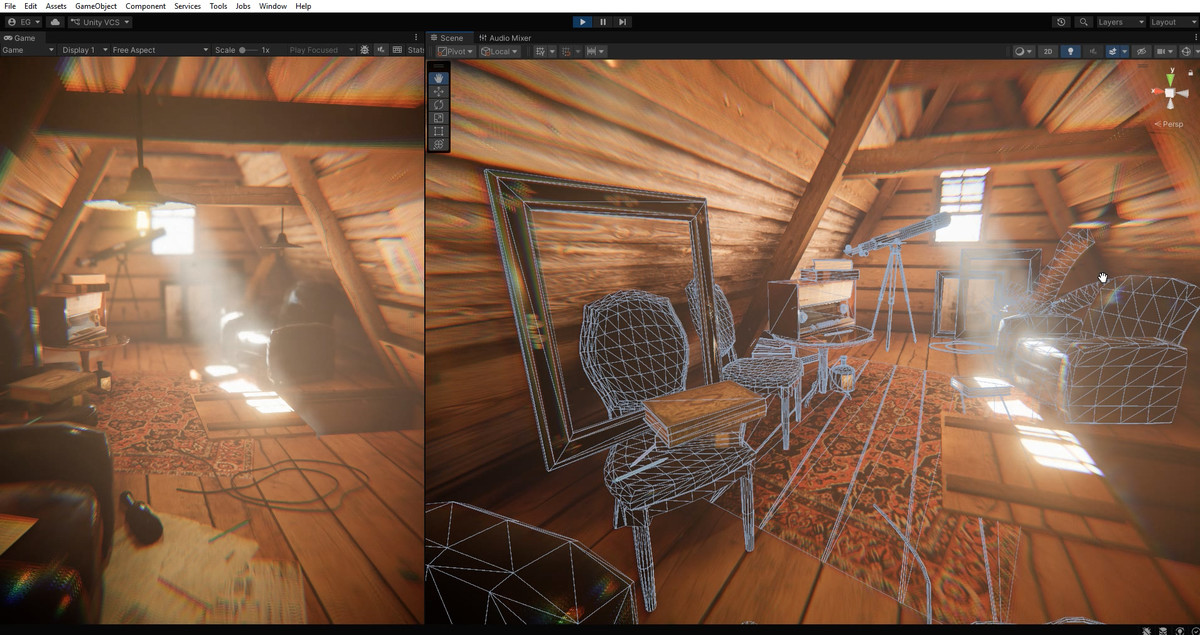 Attic (HDRP+URP)