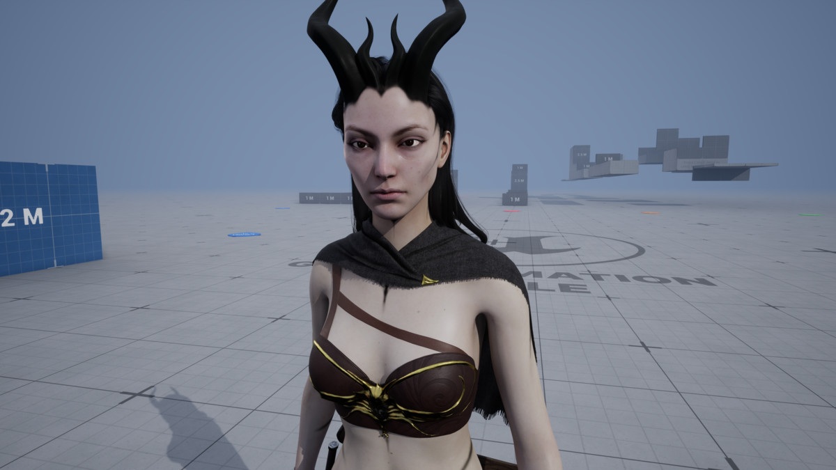 Fantasy Demones Archer