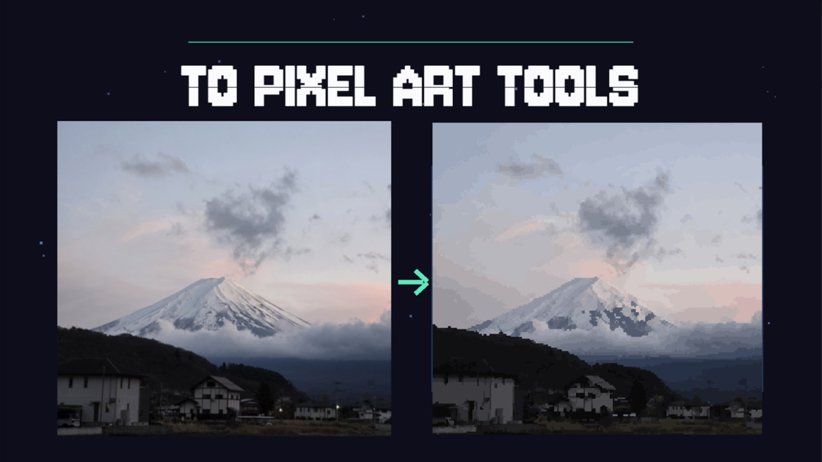 To Pixel Art Tools (3D & Images)