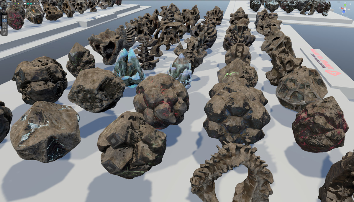 Alien Rocks IV
