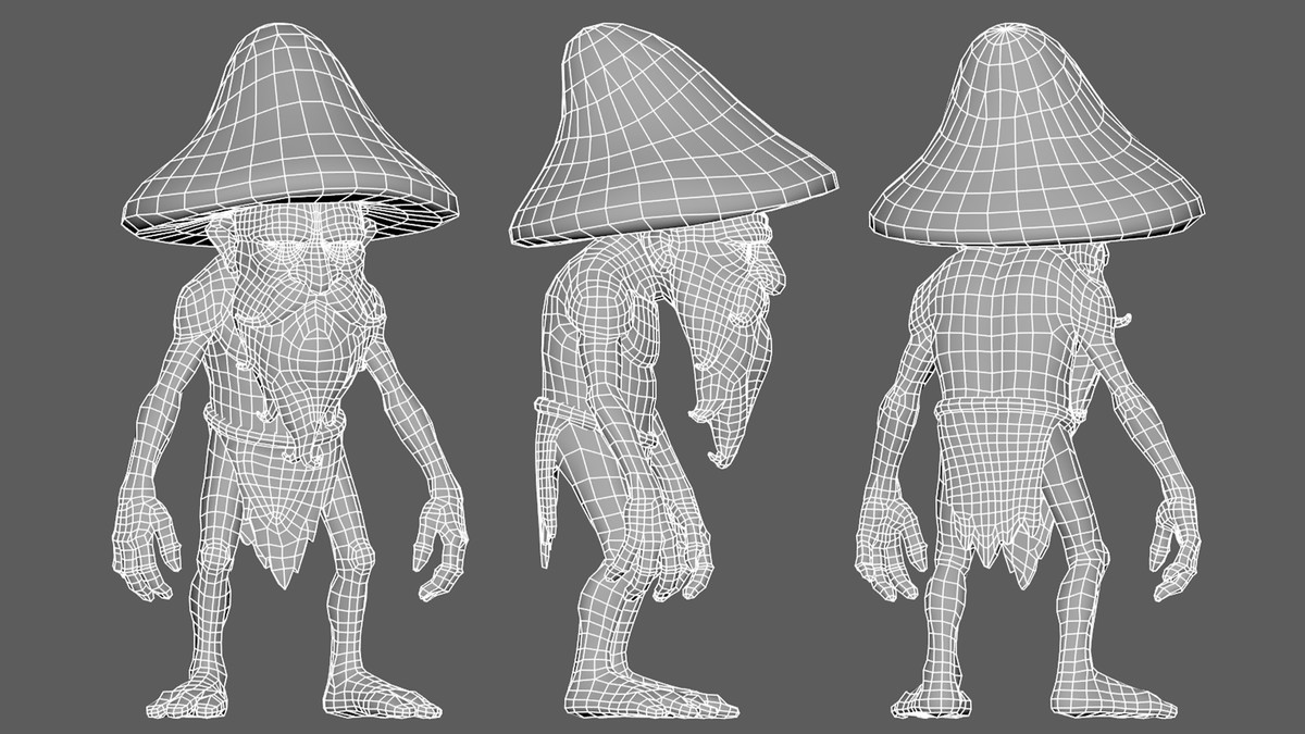 Mushroom Sage - Game ready character