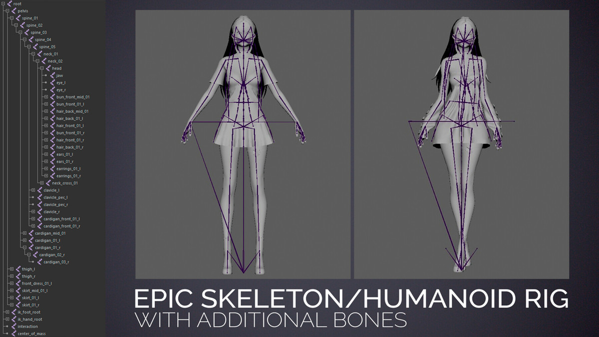 Cute Goth Girls Modular Pack