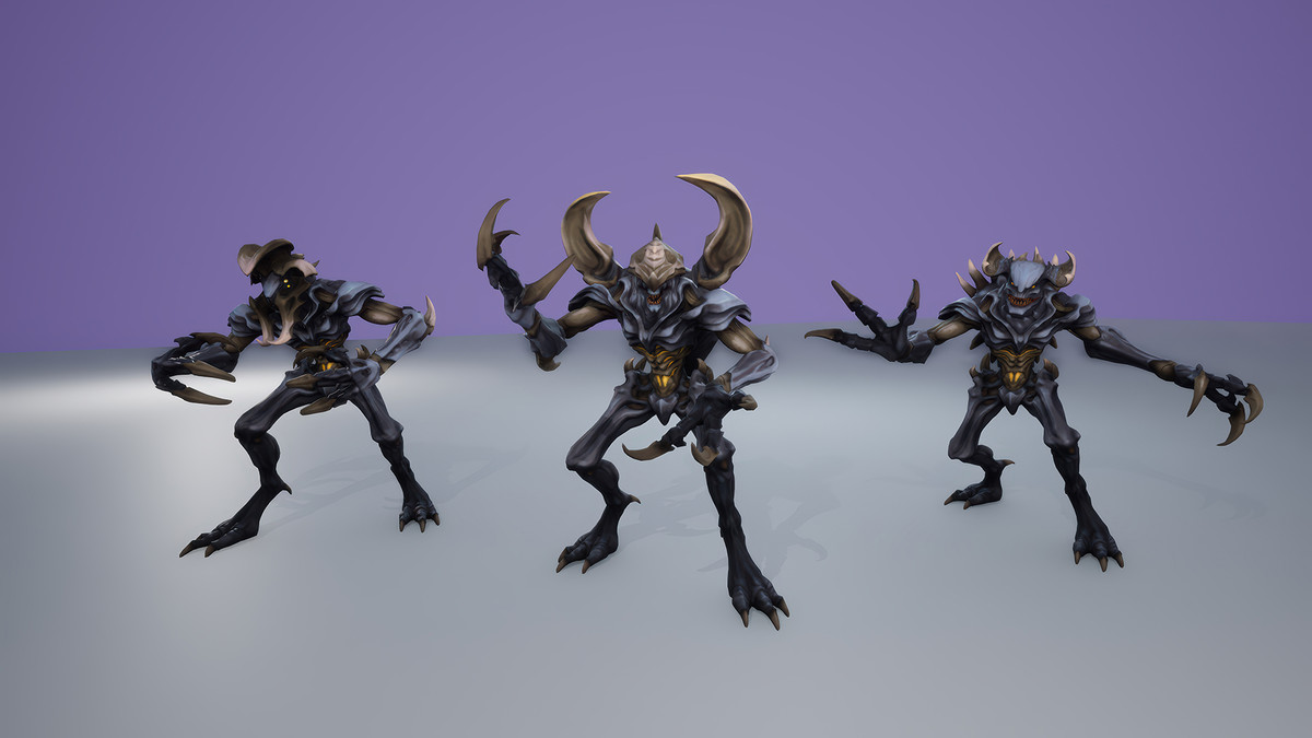 Stylized Modular Insect Monster