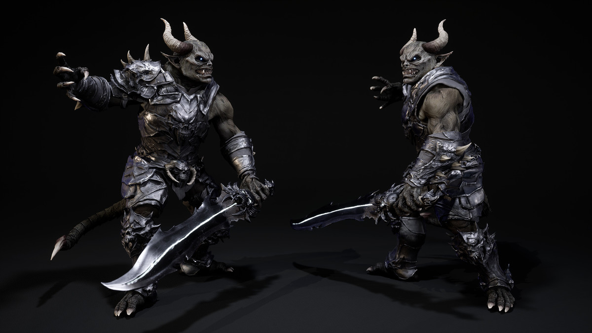 Medieval Demon Creature