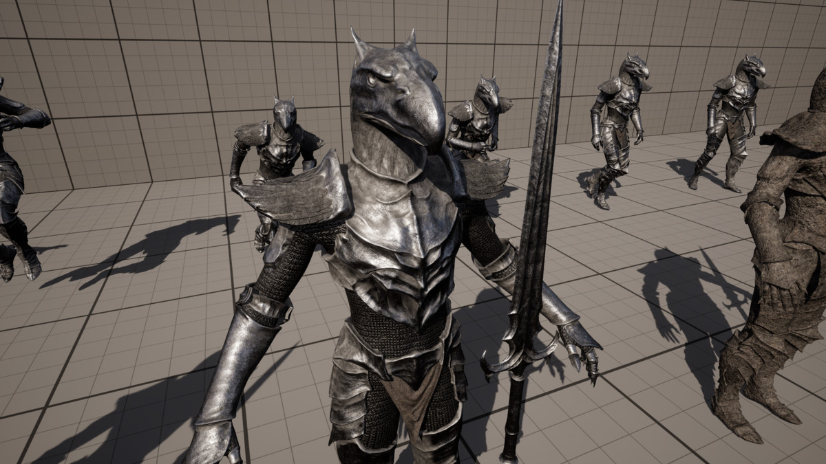 Iron Knight Gryphon Armor