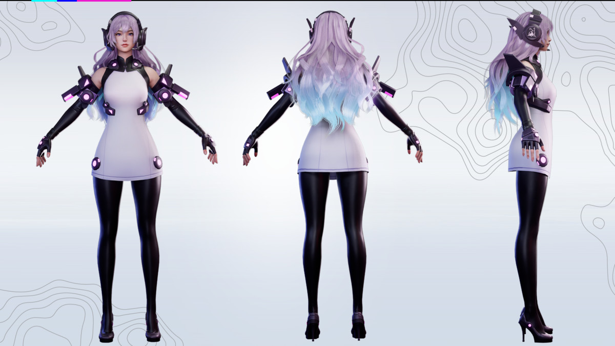 Cyber Operator Girl Ophelia