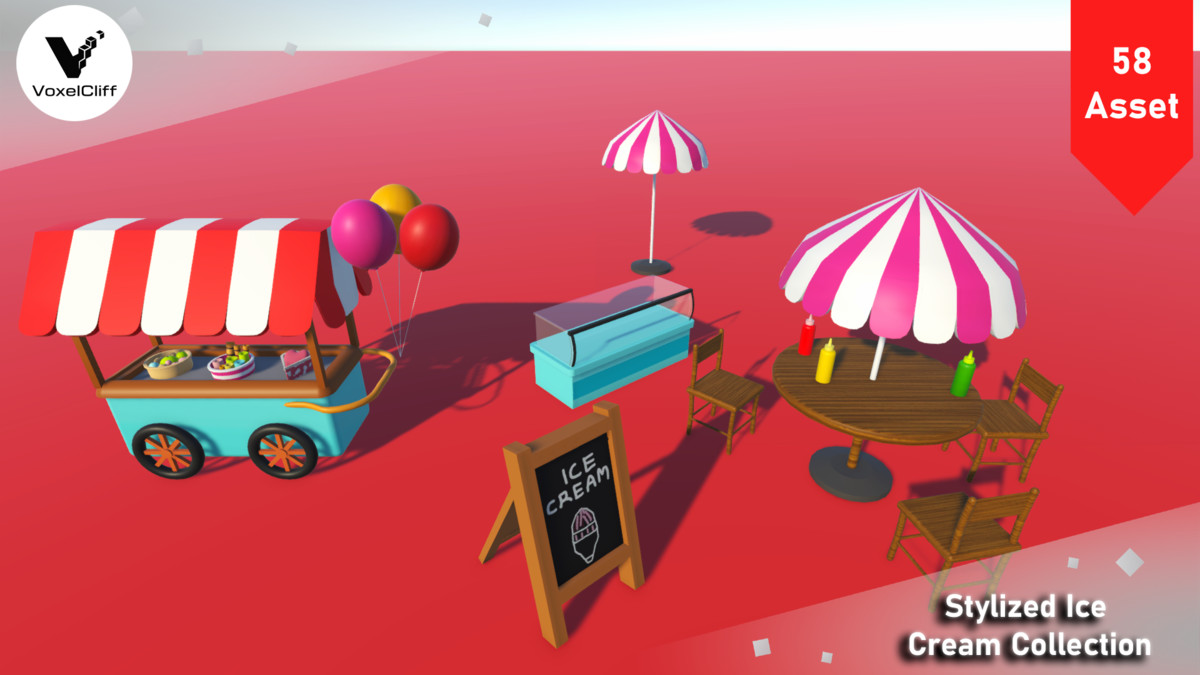 Stylized Ice Cream Collection