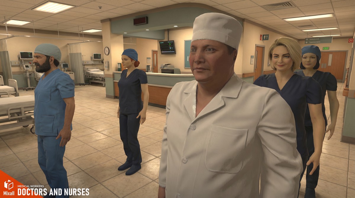 Doctors and nurses - medical workers