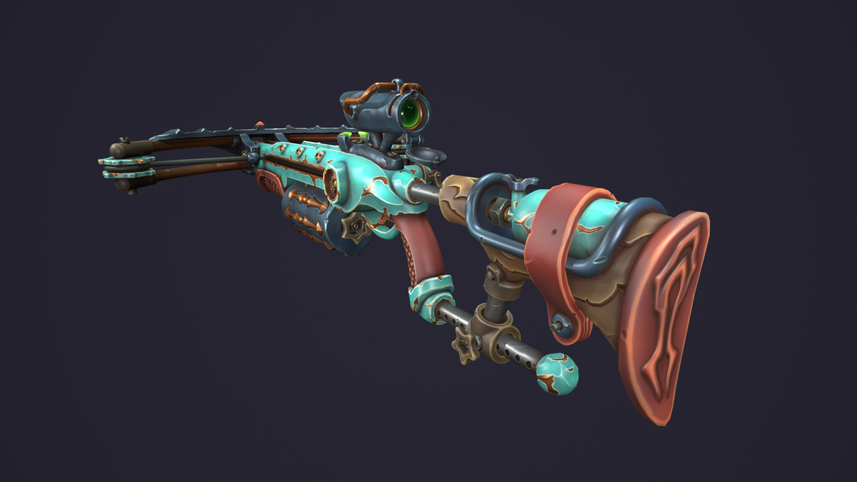Steampunk crossbow
