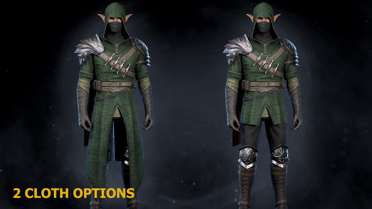 Elves Characters Pack