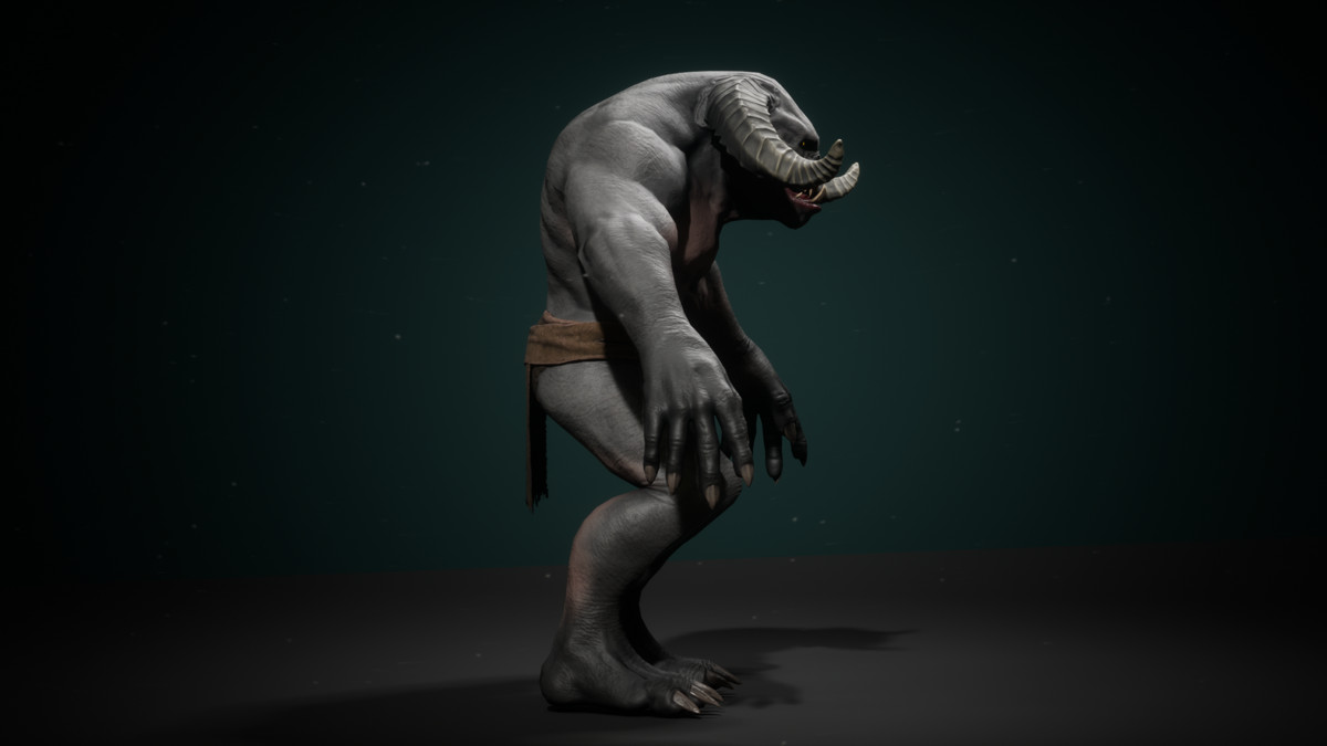 Fantasy Horned Creature