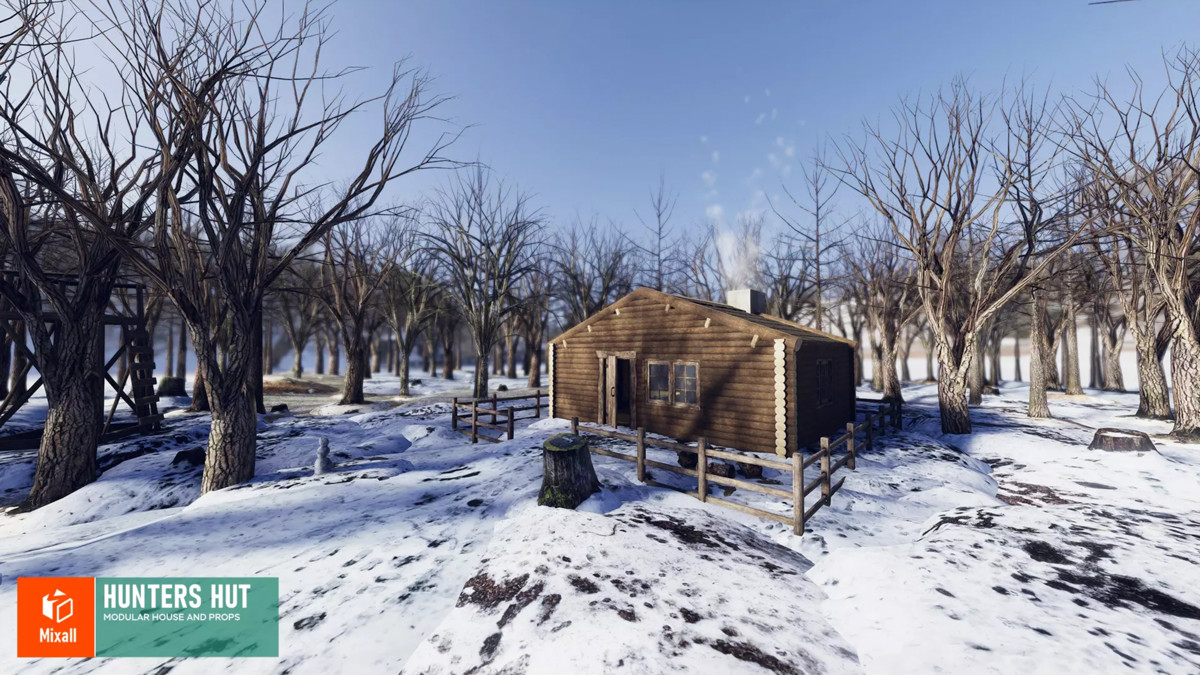 Rural buildings - glamping, greenhouse, sawmill and others