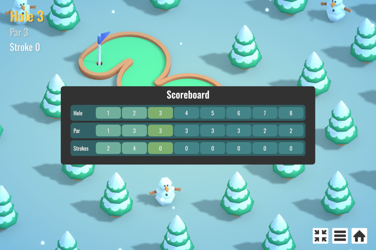 Mini Golf - Complete Game
