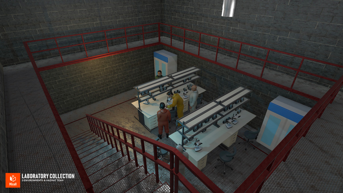 Laboratory Collection - 3 Environments & Hazmat Team