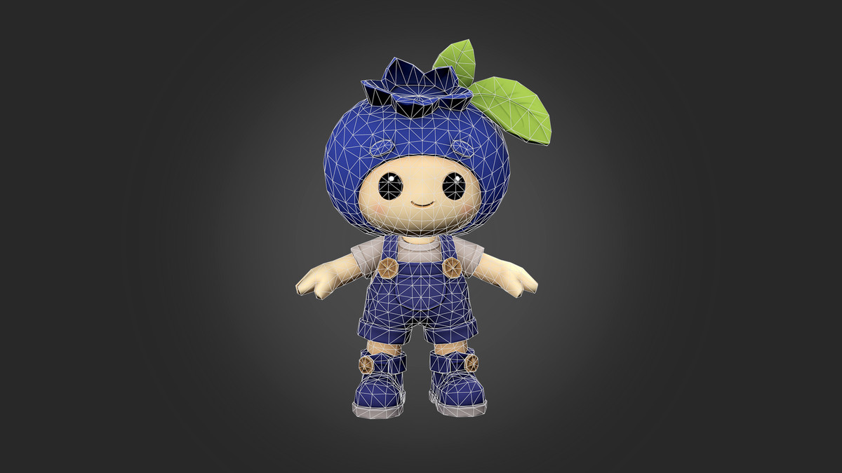 Blueberry character