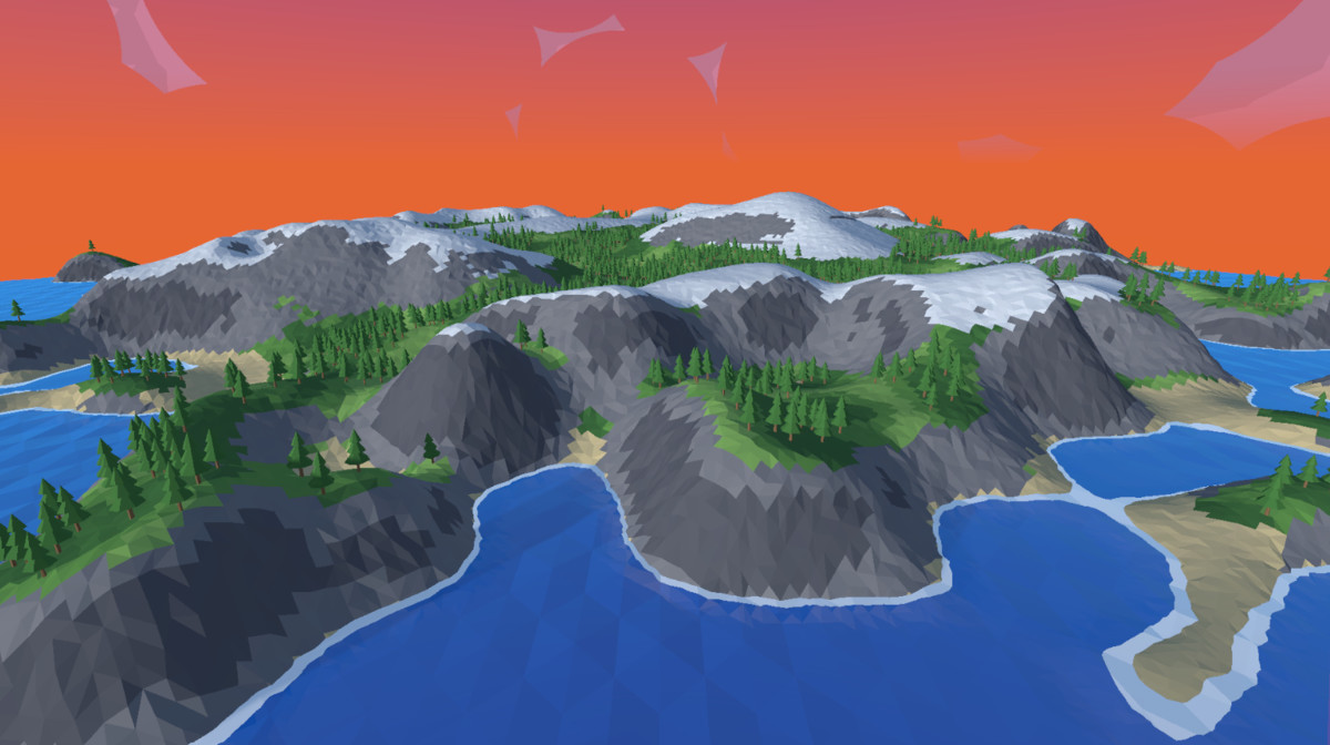 Facet: Low Poly & Blocky Terrain Editor