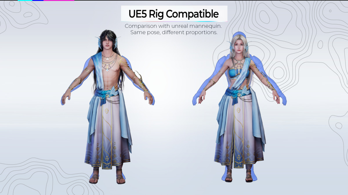 Atlantis Citizen: Male and Female