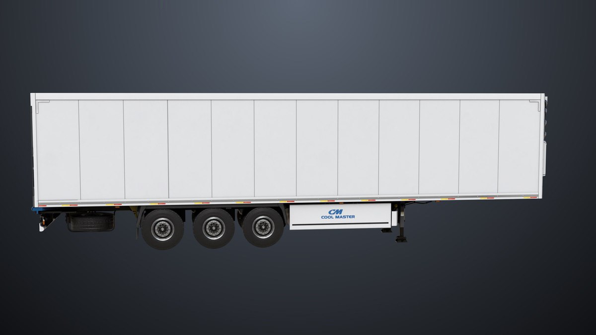 Refrigerator Trailer 05 URP HDRP Textures
