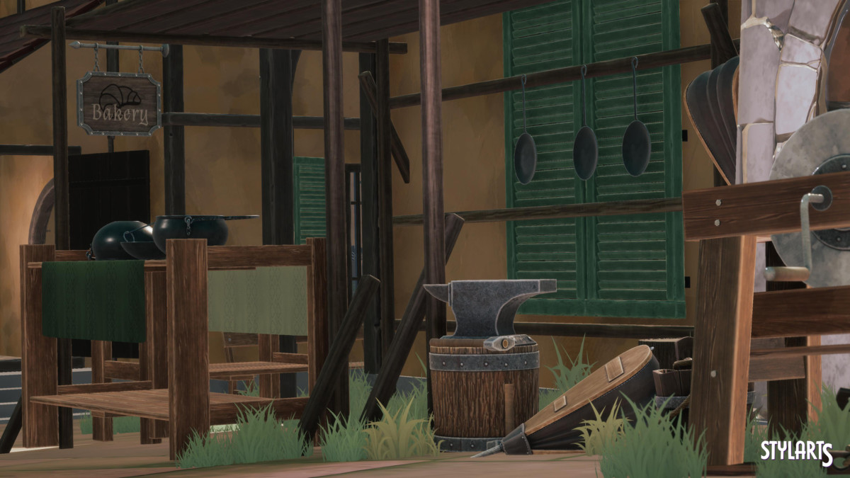 Stylized Medieval Market Fatpack