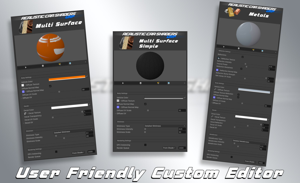 Realistic Car Shaders - URP