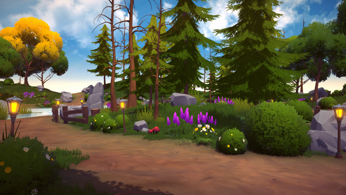 Lakeside–Stylized Nature Environment