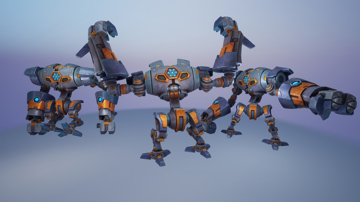 Stylized Bruiser Bot