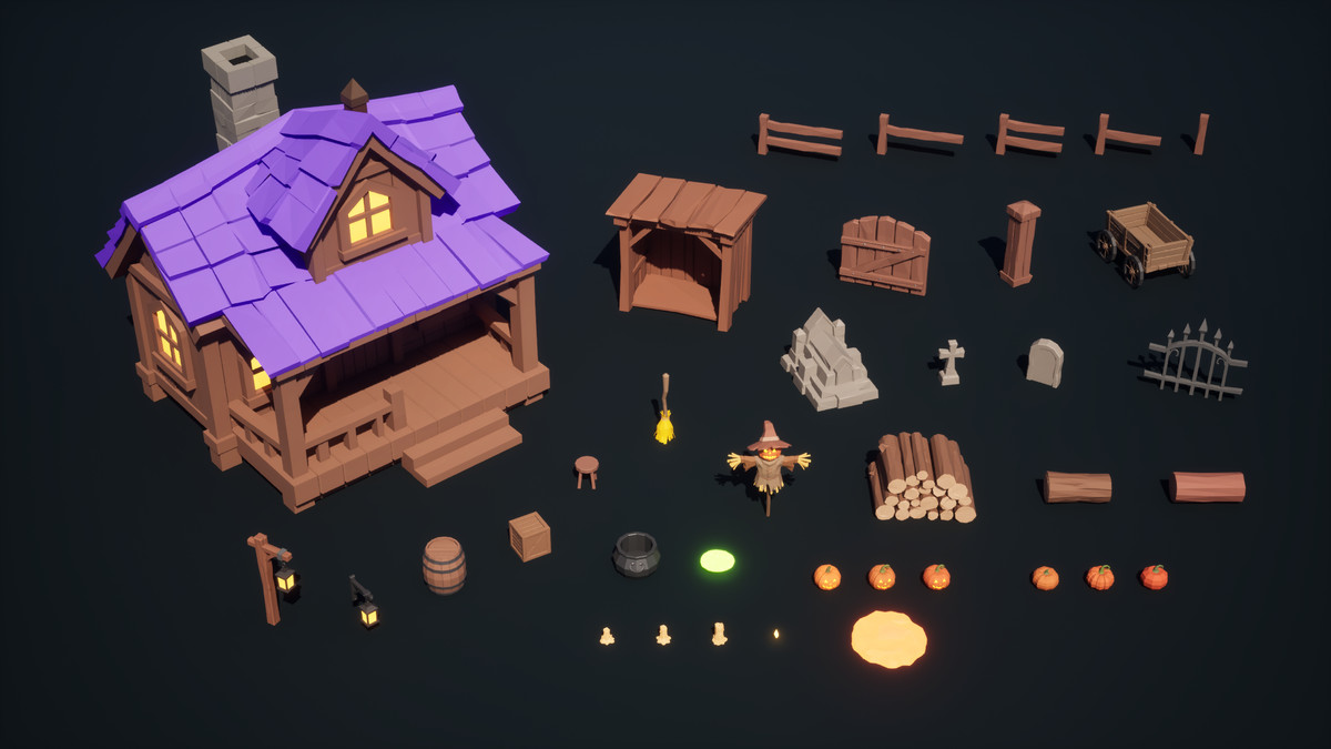 Halloween - Polyart Environment