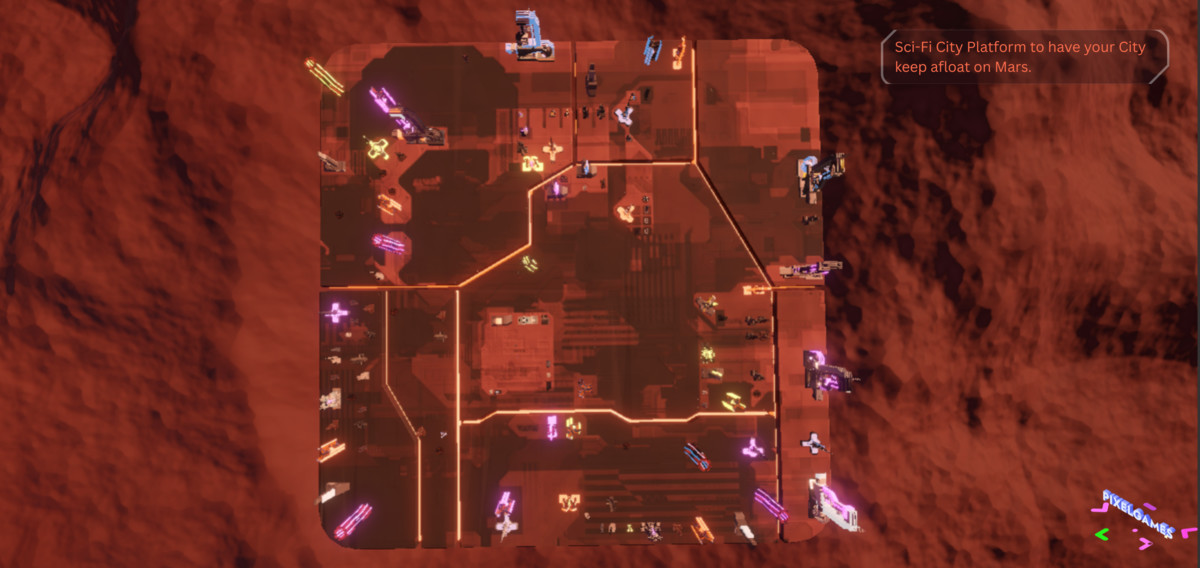 URP Mars Space Terrain: Sci-Fi Jet Fleet, Sci-Fi VFX & Modular City Builder