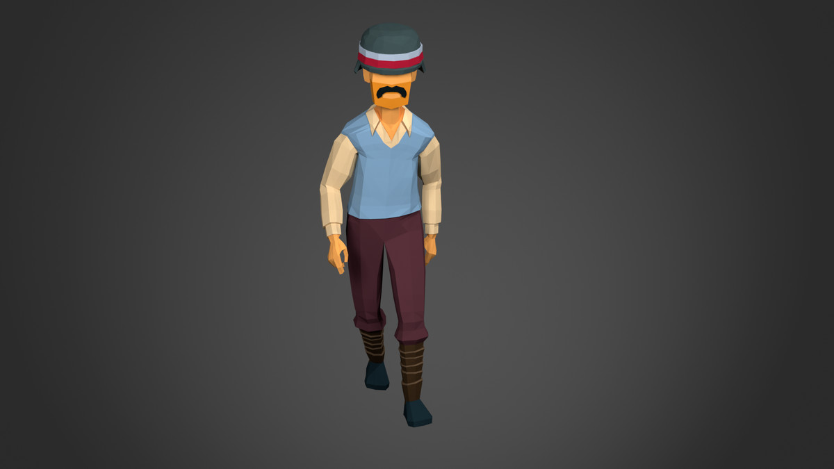 3D Characters World War 2 Lowpoly Pack