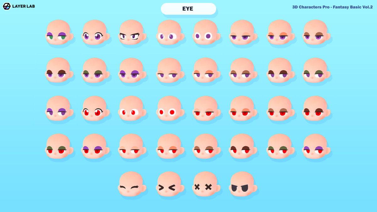 3D Characters Pro - Fantasy Basic Vol.2