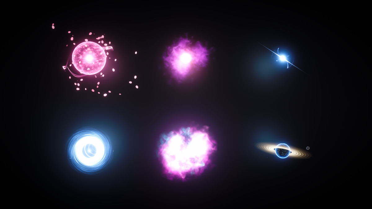 Elemental Orbs VFX - 57 Real-Time Magic Orbs