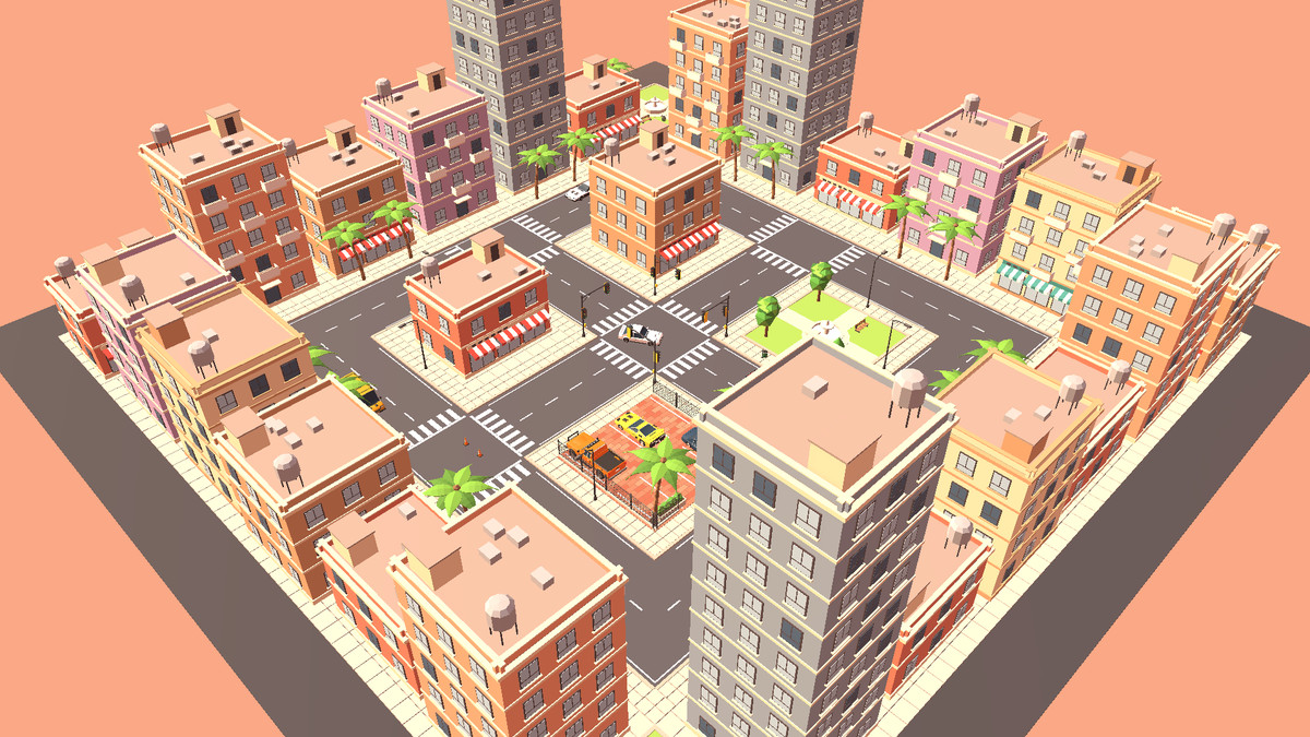 Street Legends – Low Poly Drift Pack