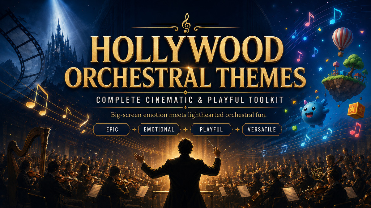 Hollywood Orchestral Themes: Complete Cinematic & Playful Toolkit