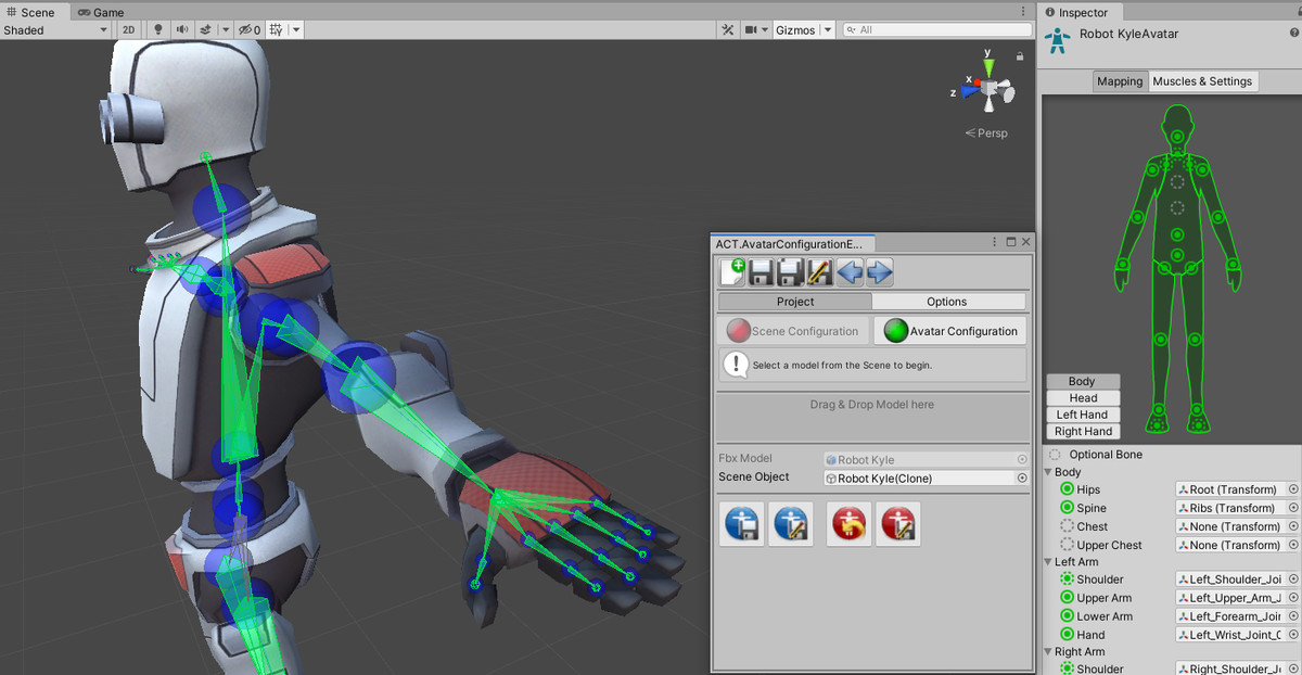 Avatar Configuration Tool