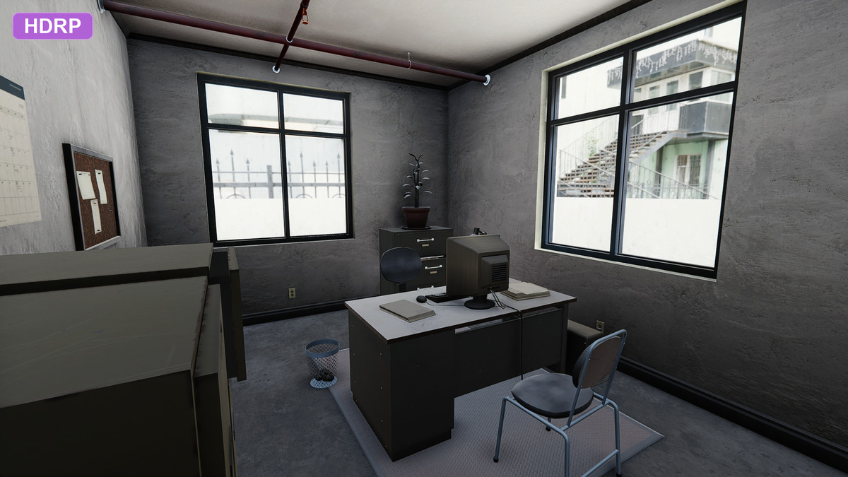 HD Rundown Business Complex (Full Interior + Exterior)