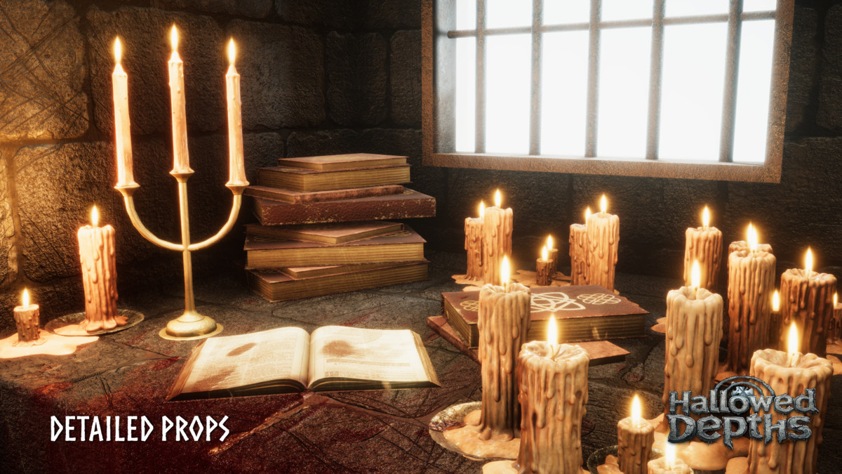 Modular Dungeon (Gothic Dungeon, Medieval Dungeon, Fantasy Dungeon, Dungeon)