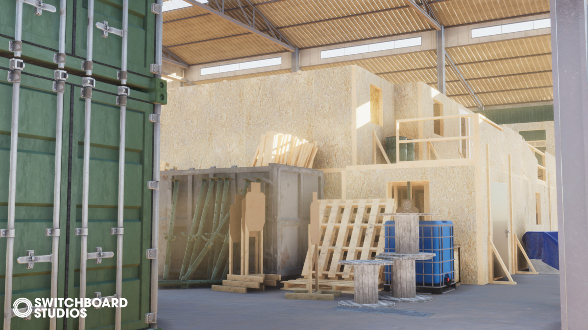 Shooting Range Training Arena