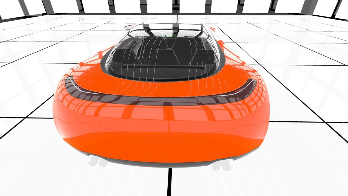 Futuristic Sedan