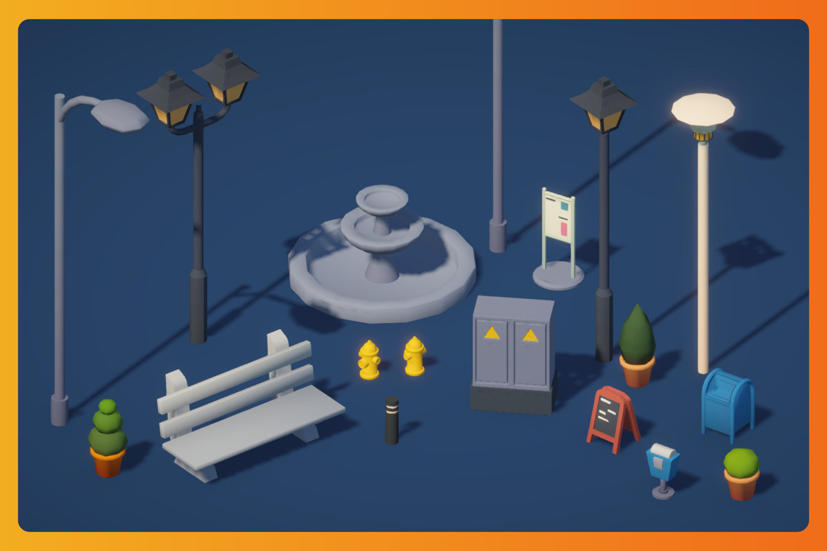 Beach City MEGA Pack - Low Poly Assets