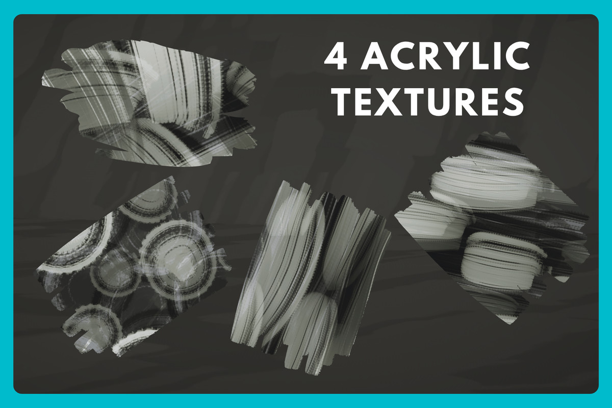 Handpainted Shader and Acrylic Texture