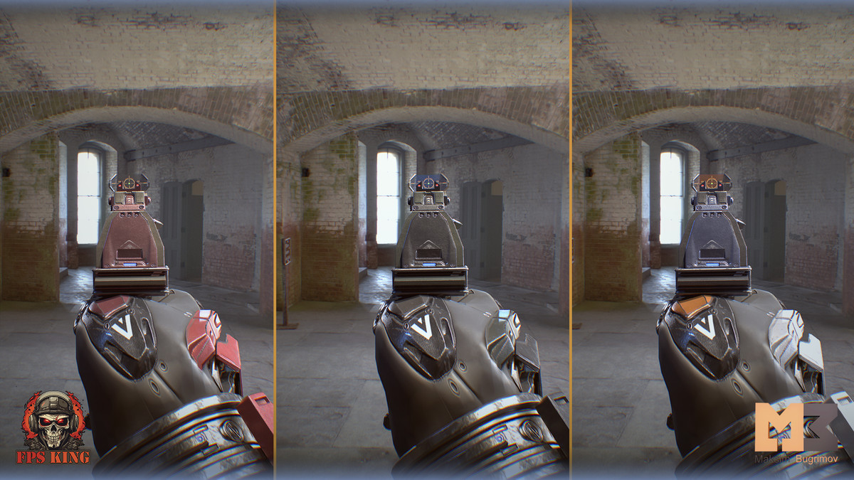 Sci-Fi Hands With Pistol
