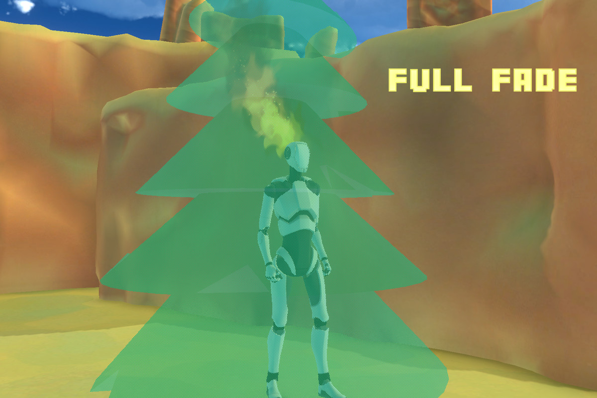 See through objects | Object fade | Silhouette highlight