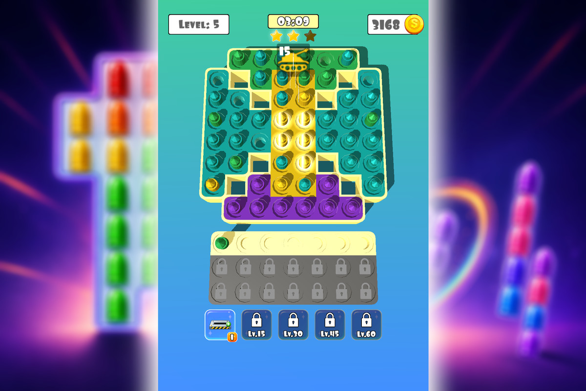 Bullet Sort Battle - Complete Mobile Game Template