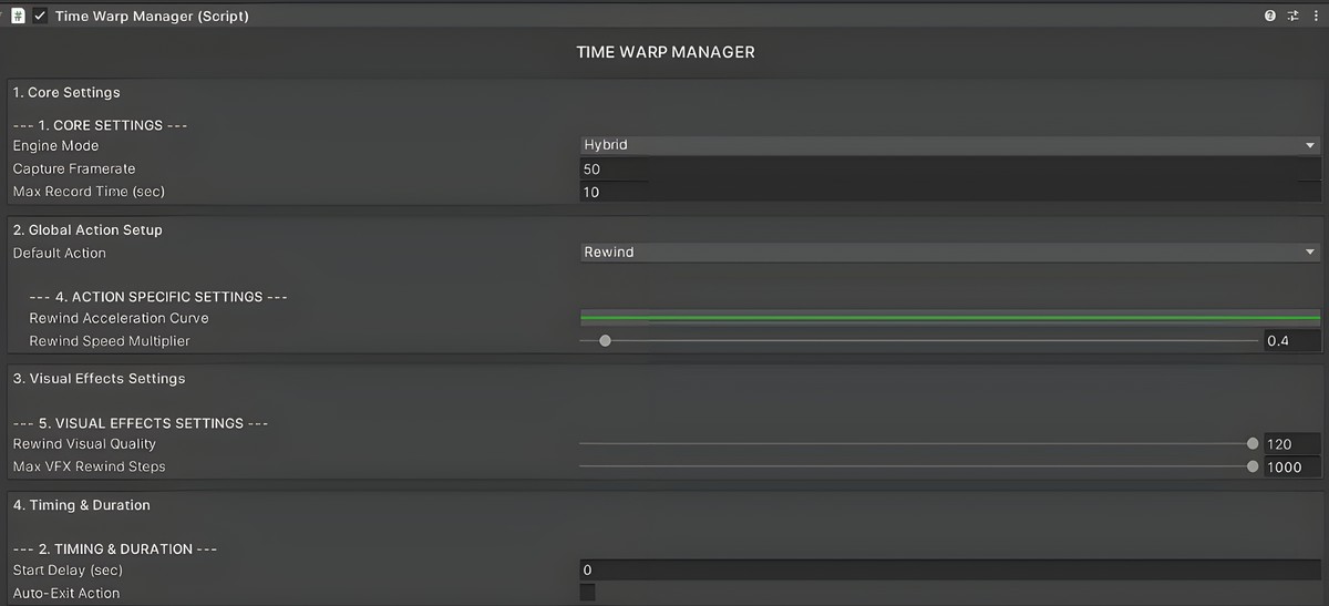 Time Paradox Engine: Time Manipulation System