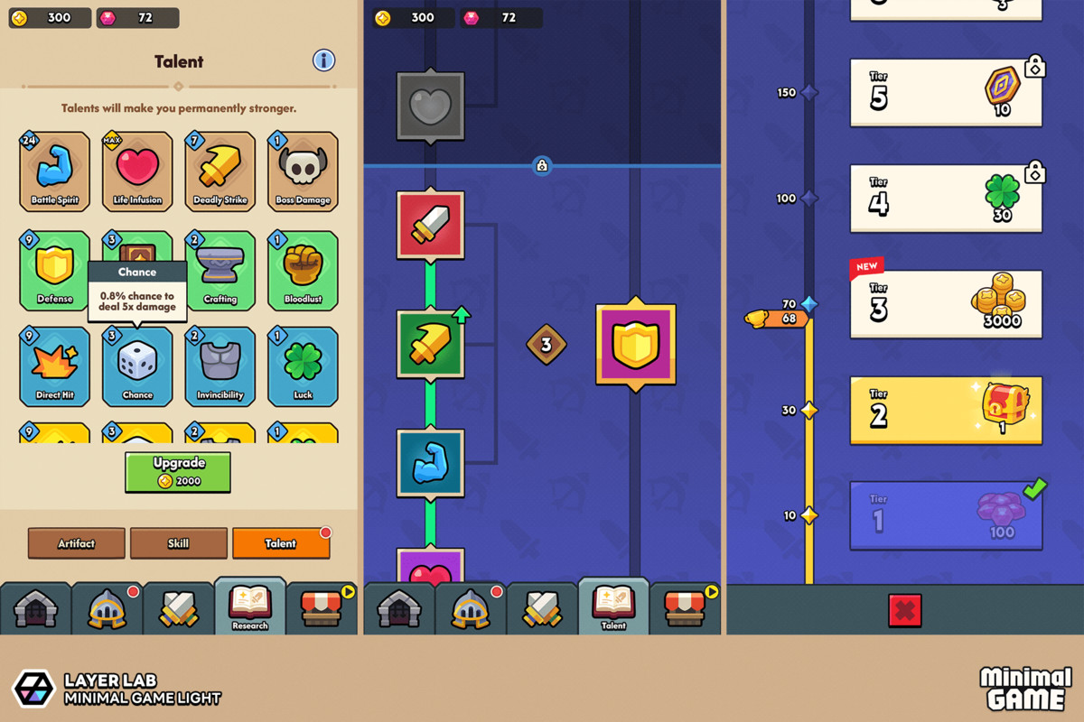GUI Pro - Minimal Game Light