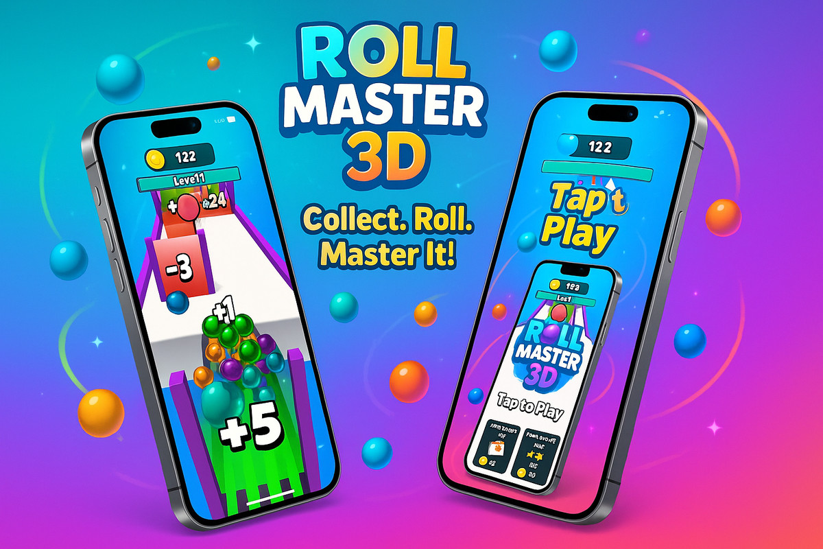Roll Master 3D - Hyper Causal Mobile Game