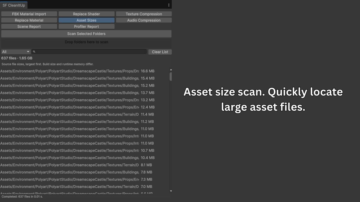 CLEAN IT UP - Workflow & Optimization Tools