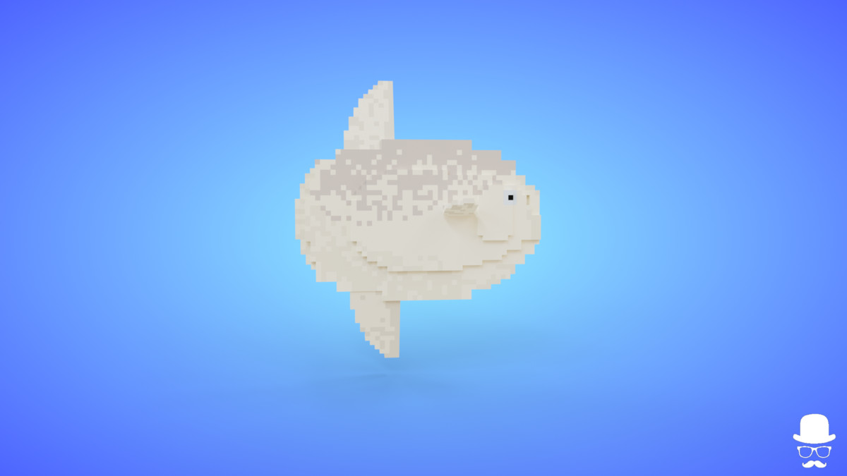 Voxel Ocean Animals Pack 2