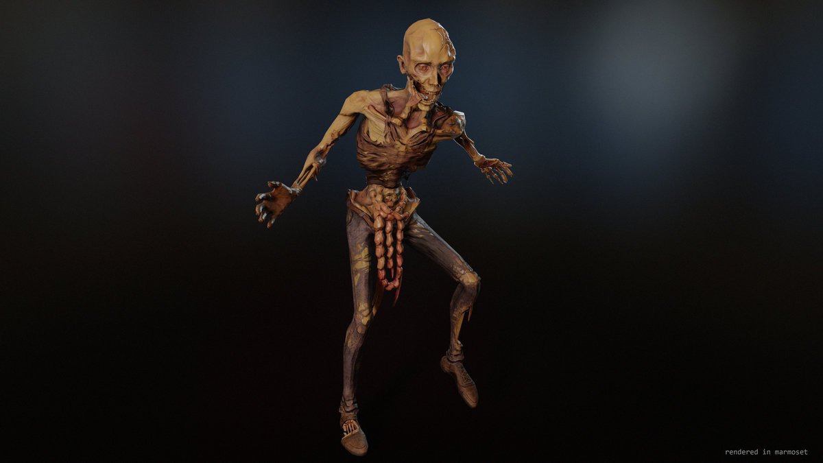 Zombie creepy