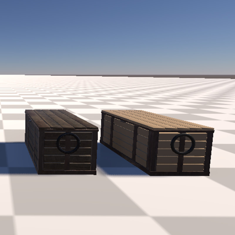 WatchTower Demo Props Crate & Barrel HDRP/URP